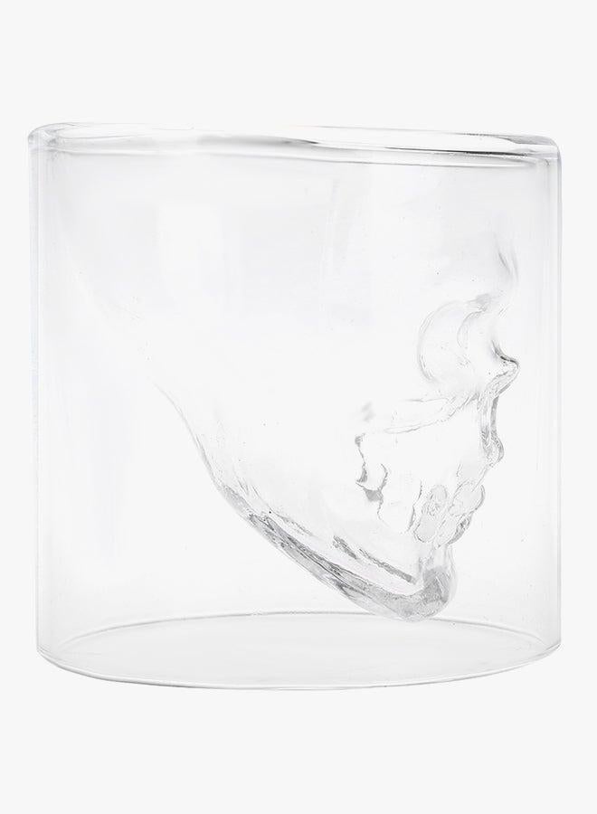 Fancy Crystal Skull Glass Cup Transparent  - Image 2