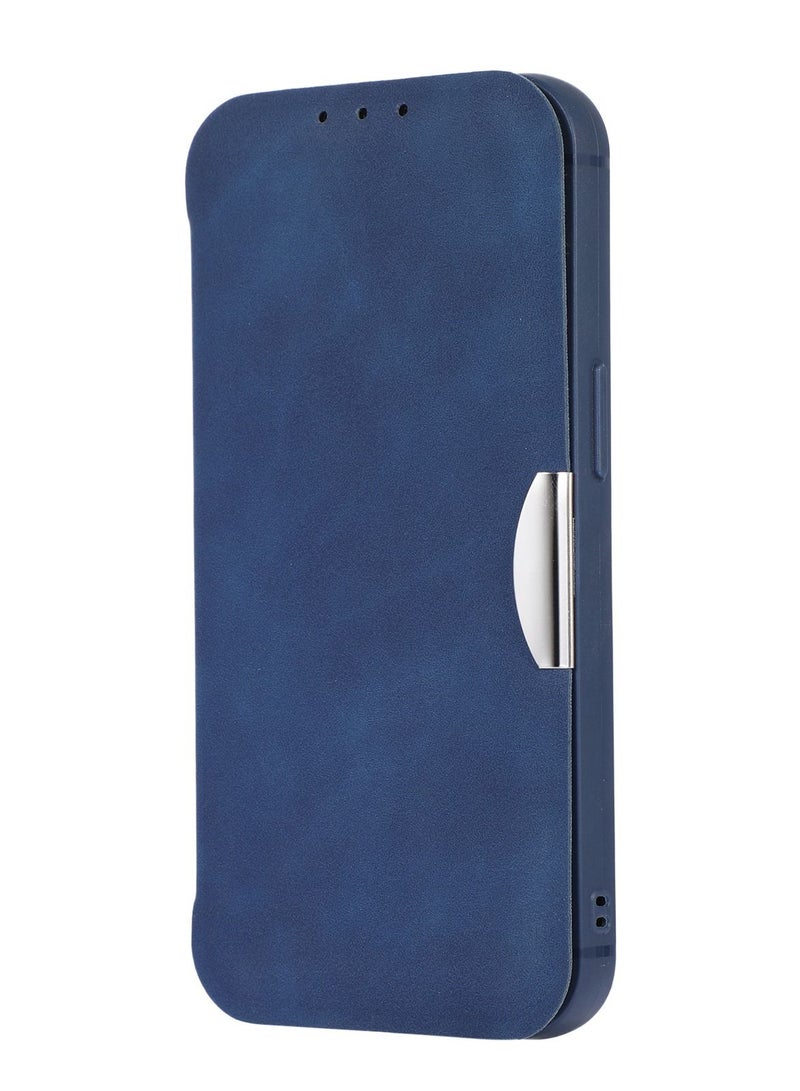 Suteni Flip Cover Leather Protective Hidden Card Slots Phone Case for iPhone - Image 1