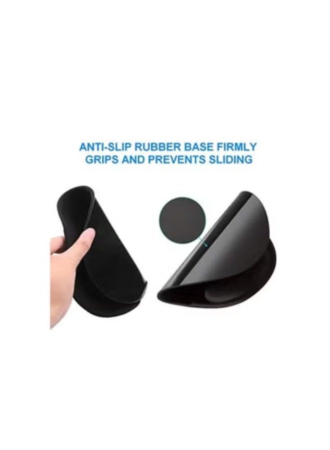 Terabyte Gel Mouse Pad with Wrist Rest Support Black - Image 2