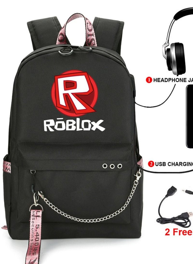 general Roblox Backpack with USB Charging Port