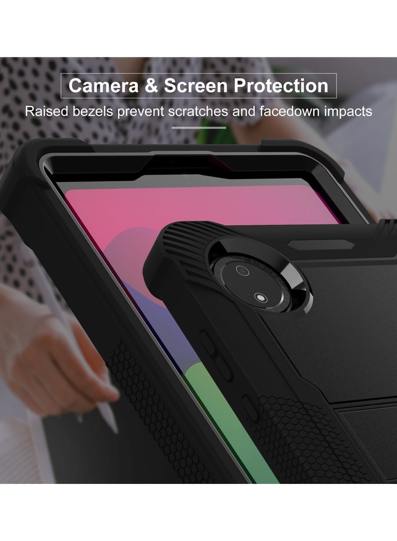 عام غطاء ريدمي باد SE مقاس 8.7 بوصة (2024) - تصميم هجين متين مقاوم للصدمات مع حامل قائم مدمج، يوفر حماية كاملة للجهاز اللوحي. - Image 2