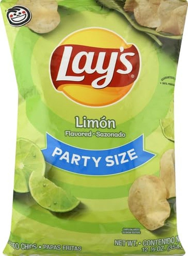 Lay's رقائق بطاطس لاي, ليمون, 12.5 أونصة - Image 4
