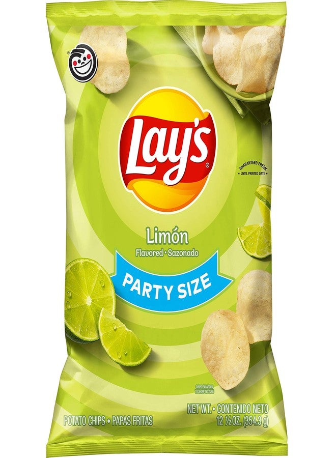 Lay's رقائق بطاطس لاي, ليمون, 12.5 أونصة - Image 1
