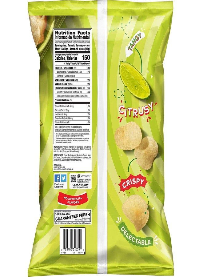 Lay's رقائق بطاطس لاي, ليمون, 12.5 أونصة - Image 3