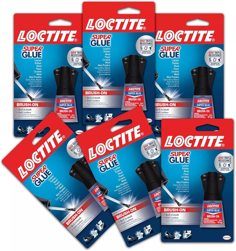 Loctite Super Glue Brush On Bottle 5 Grams Case of 6 - Image 1
