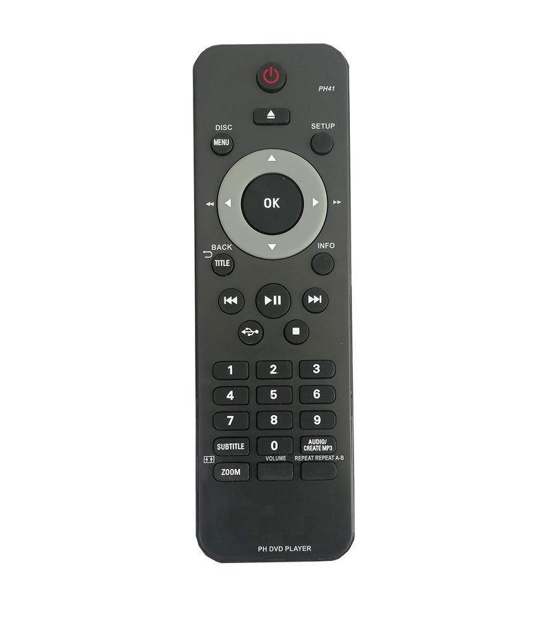 LipiWorld® PH41 Universal DVD Player Remote Control (Suitable for Philips System Old Remote Exactly Same Will Only Work) Compatible for Philips - Image 5
