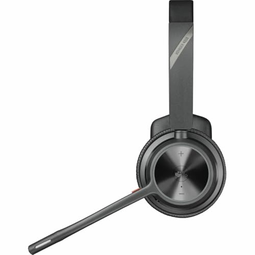Poly Voyager 4310 UC Wireless Headset Plantronics SingleEar Headset wMic Connect to PCMac via USBA Bluetooth Adapter Cell Phone via Bluetooth Works with Teams Certified Zoom More - Image 3