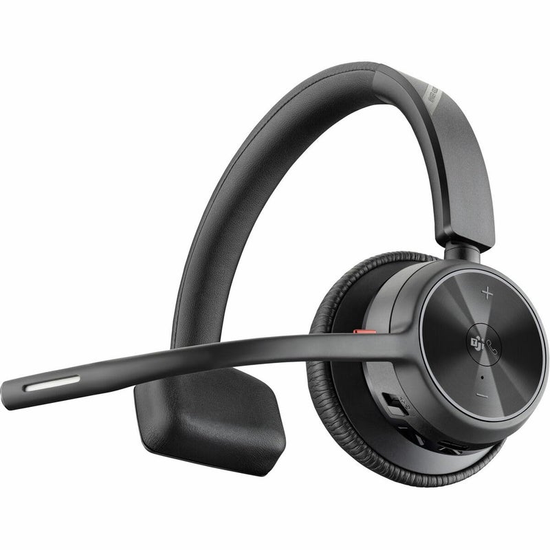Poly Voyager 4310 UC Wireless Headset Plantronics SingleEar Headset wMic Connect to PCMac via USBA Bluetooth Adapter Cell Phone via Bluetooth Works with Teams Certified Zoom More - Image 2