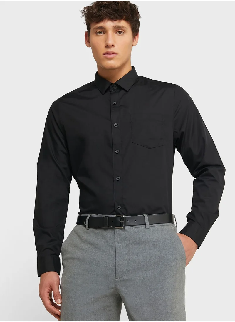 Robert Wood Essential Easy Iron Regular Fit Shirt