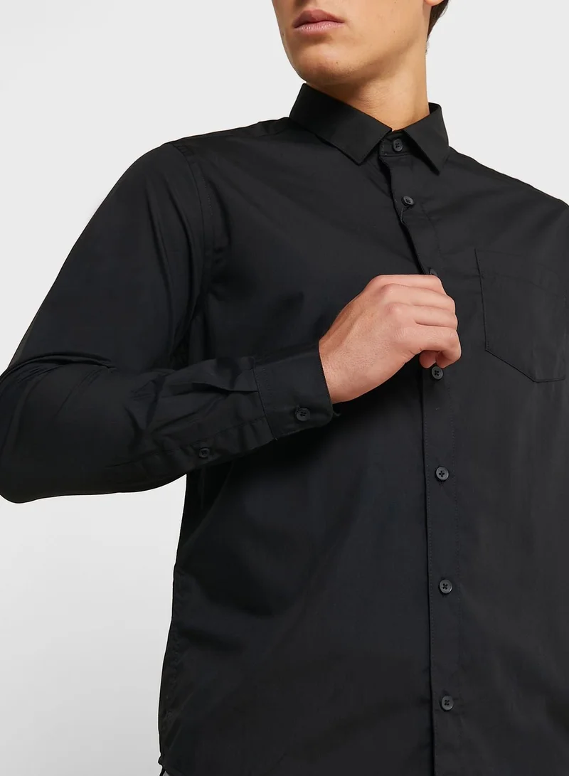 Robert Wood Essential Easy Iron Regular Fit Shirt