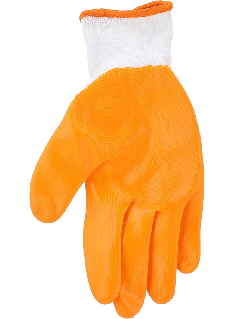 إنجكو قفازات العمل الآمنة المضادة للانزلاق من النتريل HGNG01 من إنجكو - Image 2