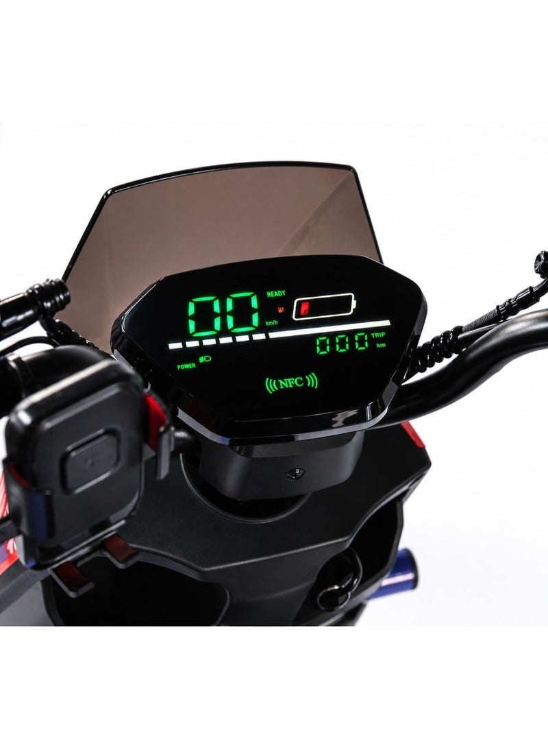 Challenger Ninja 2026 electric scooter, 1500W standard motor and 60V battery - Image 4