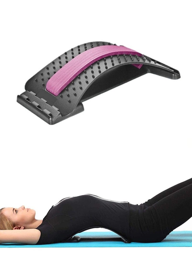 SPORT - Massager For Pain Relief For Lower Back and Upper Back to Correct Postural Imbalance, Ideal For Office Workers and Women At Home, For Yoga, It Relief Stress and Fatigue, Lumbar Spinal Massager - Image 1