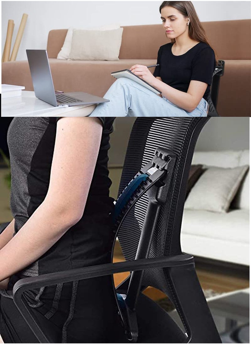 SPORT - Massager For Pain Relief For Lower Back and Upper Back to Correct Postural Imbalance, Ideal For Office Workers and Women At Home, For Yoga, It Relief Stress and Fatigue, Lumbar Spinal Massager - Image 1