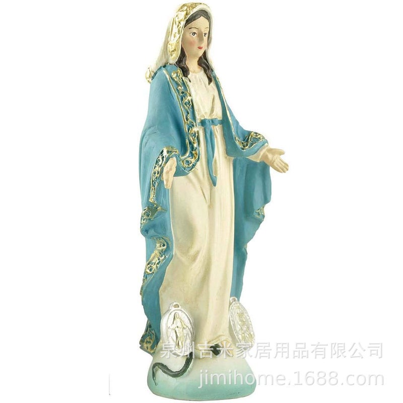 12cm Resin European Female Figure Statue Home Decorative Ornament - Image 2