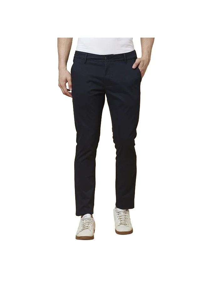 بيينغ هيومان Mens Dark Navy Slim Fit Chinos