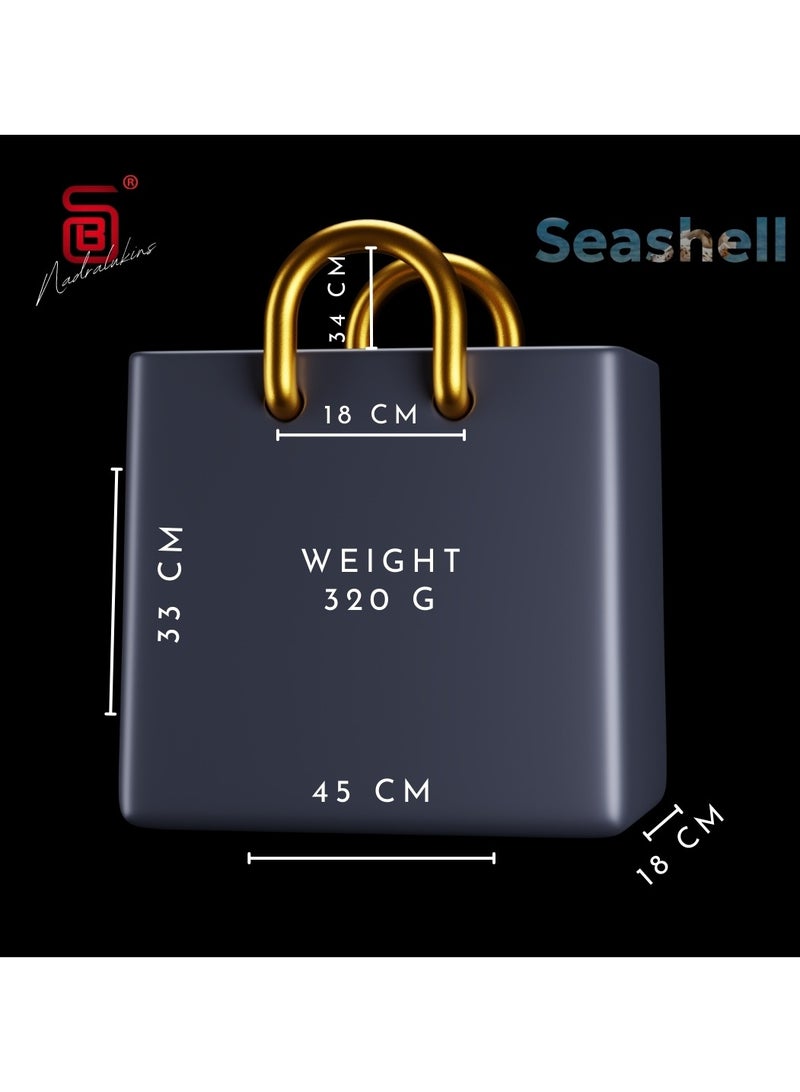 B.S COLLECTION - Babyblue Women's Fashion Multipurpose Business Bag - High Quality Soft Burlap Canvas Fashion Bag… - Image 5