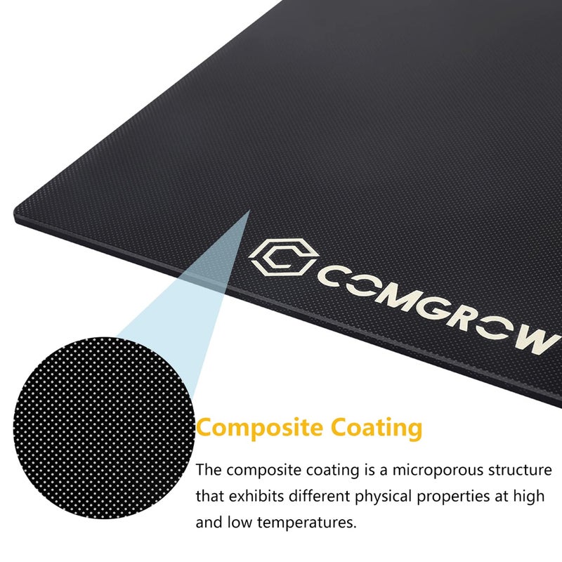 Comgrow 2PCS Ender 3 Pro Glass Bed, Upgraded Tempered Glass Plate with Bed Clips, Ender 3 Build Plate 235x235x4mm for Creality Ender 3 Pro/Ender 3 V2/Ender 3 V2 Neo/Ender 3 Neo/3 S1/3 S1 Pro/5 Pro - Image 3