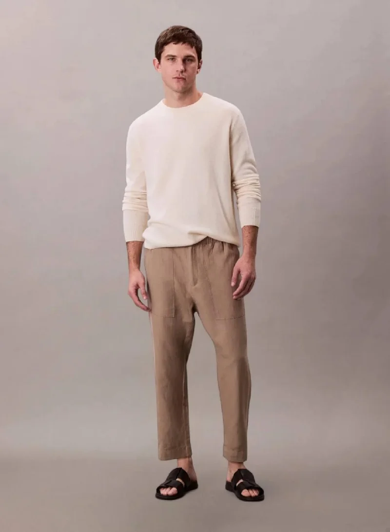 Relaxed Pull On Trousers