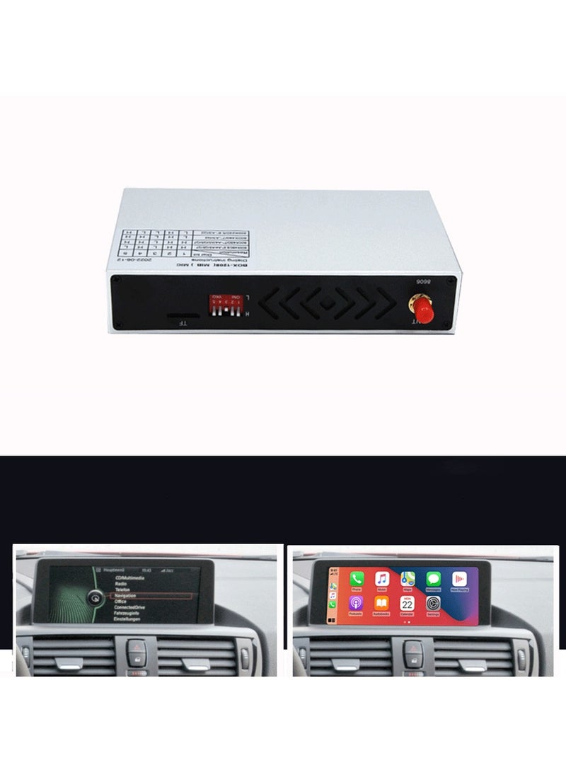 Raymos Wireless Carplay and Android Auto Interface Linux System Multimedia Upgrade for BMW NBT -  Phone Mapping Local Audio and Video Playback, Supporting the Installation of AHD front and Reverse with 360 Degree Panoramic Camera - Image 1