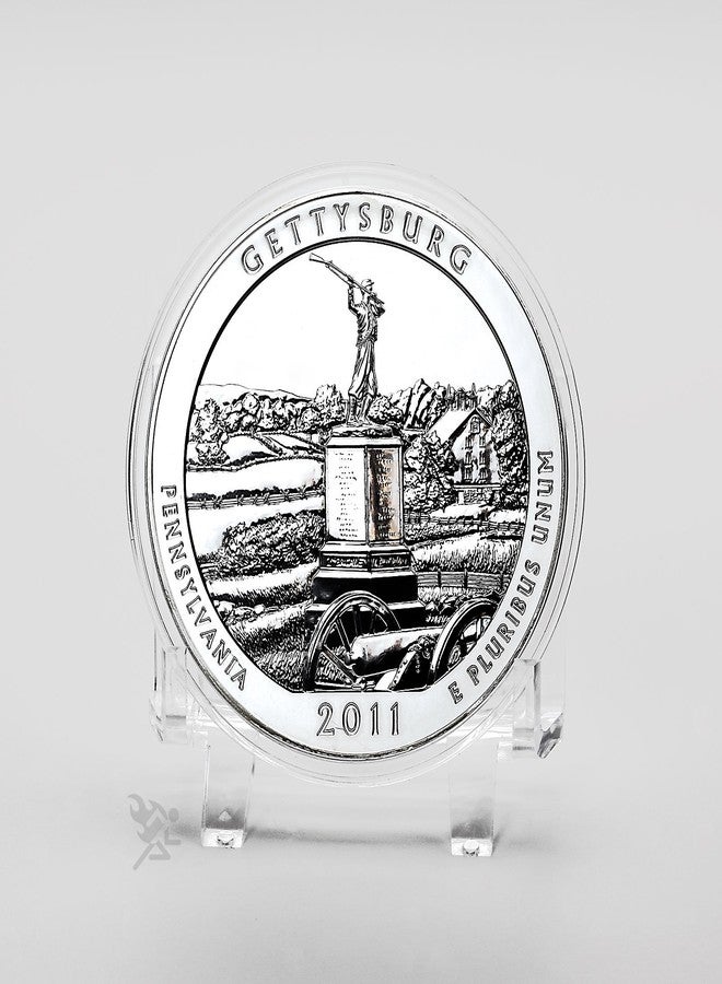 OnFireGuy 3" Rectangular Display Stand Easels for Large Belt Buckles, Coins & Currency, Tablets, & Minerals, Qty: 1 - Image 4