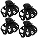 COCIDE 4PCS Hair Claw Clips for Women Acrylic Large Octopus Clip Non-slip Big Spider Hair Claw for Girls Surper Strong Hold Grip Hair Jaw Clip for Thick Hair Accessories for Beach Daily Party 3.15 inch / 8 cm - Image 2
