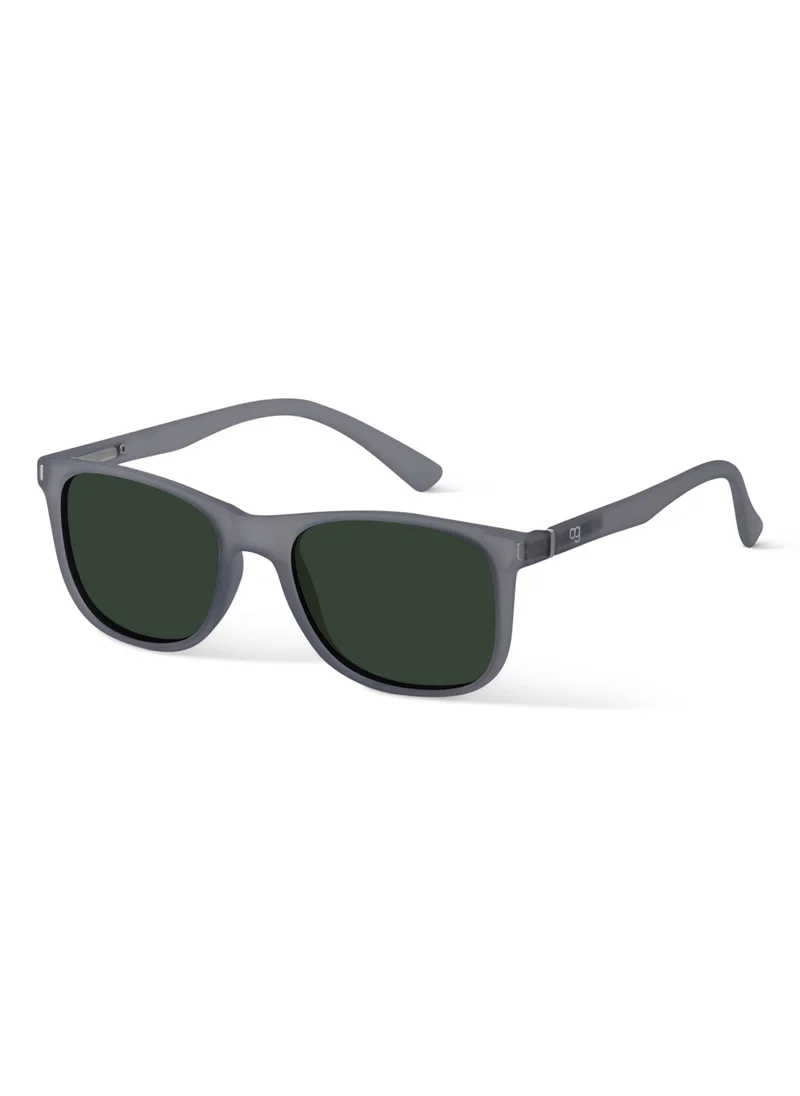 Woggles Geo Edge Polarized Square Sunglasses