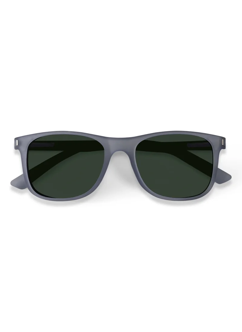 Woggles Geo Edge Polarized Square Sunglasses