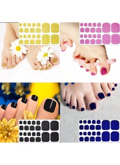 440 Pieces 20 Sheets Glitter Toenail Polish Stickers Adhesive Toe Nail Wrap With 2 Nail File For Girls (Vivid Color) - pzsku/Z50A5DEE680689B6C1A3AZ/45/_/1683269242/ce8b83bd-0370-4bc4-a38c-f2983576a6fc