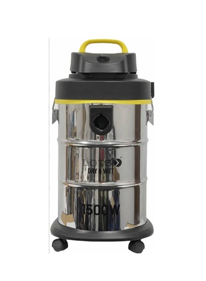 دوتس مكنسة كهربائية 1500 واط للاستخدام الرطب والجاف ، 21 لتر  اسود - Image 4