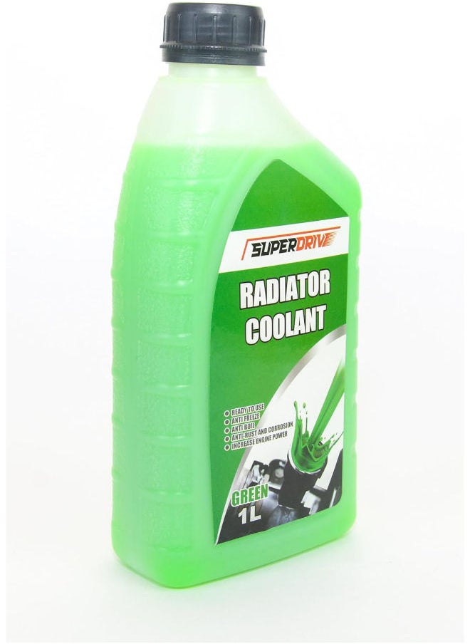 SUPERDRIVE Superdrive Engine Coolant for Car Radiator Anti Freeze & Boil 1L (Green)  - Image 3