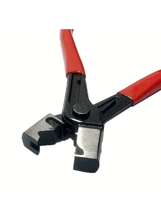 التباين 1 ملون معدني ثقيل 7 بوصة كماشة مشبك أنبوب نوع كليك آر لأنابيب المياه السيارات وقنوات التكييف - Image 3