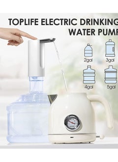 Eworld 5 Gallon Foldable Water Dispenser with Digital Display and Automatic Electric Pump, USB Rechargeable, Perfect for Home, Office and Outdoor Use  - Image 3