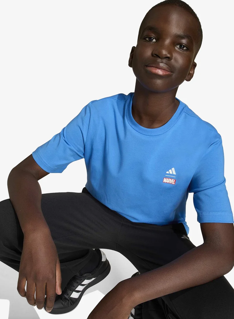 Adidas  Youth Marvel Avengers Graphics T-Shirt  | Best Price UAE