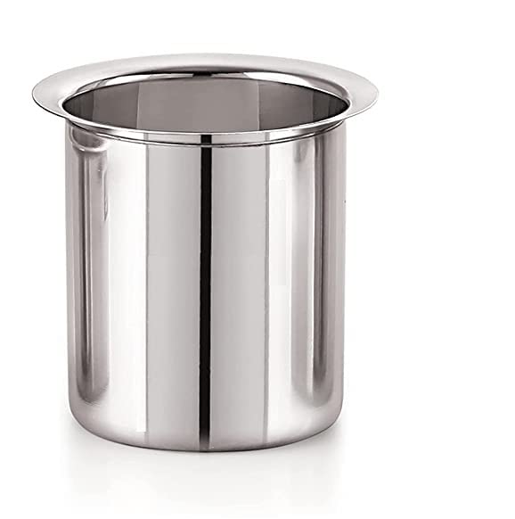 Bartan Star بندان ستار وعاء عميق من الفولاذ المقاوم للصدأ للحليب والماء - 5500 مل - Image 1