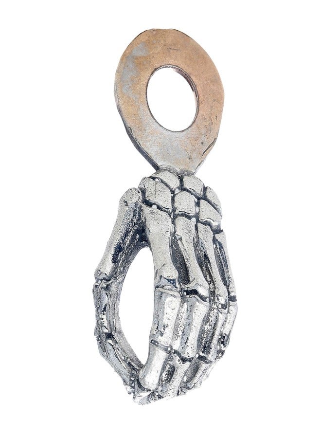 Guardian Bell Skeleton Good Luck Bell Hanger Mount | Motorcycle Bell | Lead-Free Pewter | Made in USA - Image 1