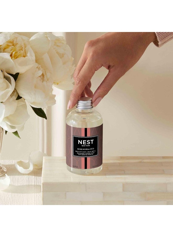 NEST FRAGRANCES NEST Fragrances Reed Diffuser Refill, Rose Noir & Oud  - Image 2