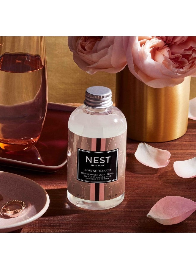 NEST FRAGRANCES NEST Fragrances Reed Diffuser Refill, Rose Noir & Oud  - Image 4