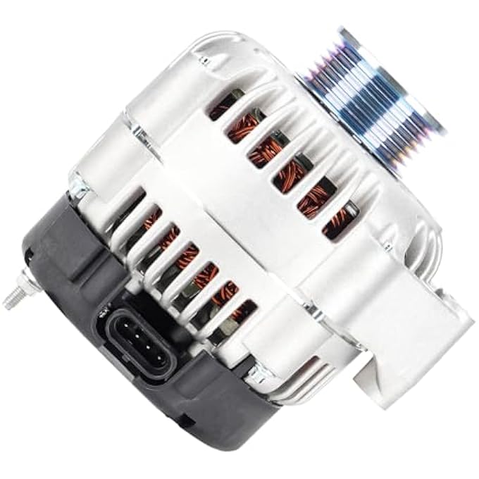 SEHNSUCHT Alternator Replacement New for Avalanche 1500 2500 02-04, for Silverado 1500 00-05, for Silverado 1500 2500 HD 01-05, for Savana 1500 2500 3500 01-02, for Sierra 1500 2500 3500 01-02 - Image 1