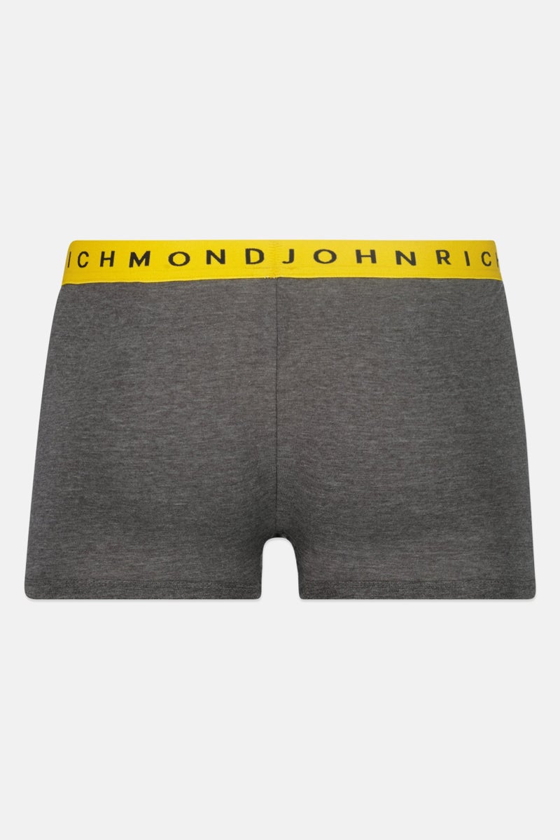 JOHN RICHMOND Men 3 Piece Brand Logo Trunks, Multicolor  - Image 2