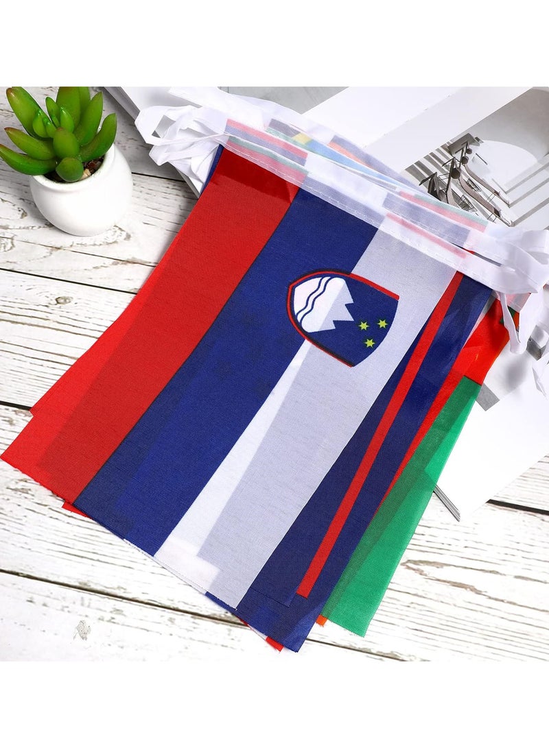 GGOOT 200pcs String Country Flags World International Flags Sports Clubs Decorations (Random Flags) - Image 3