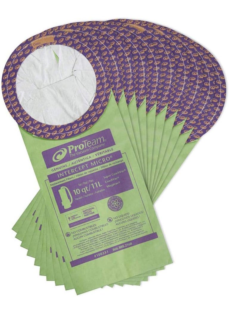 ProTeam ProTeam 10 Quart Backpack Vacuum Bags  - Image 1