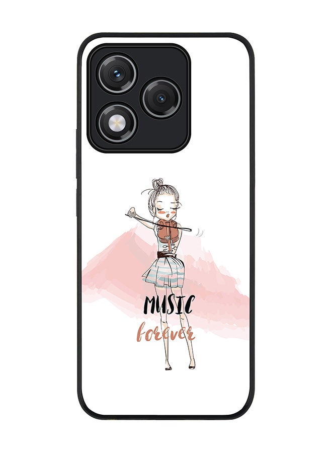 Stylizedd For Honor 400 Lite Case,Slim fit Camera Protection, Shockproof Thin Phone cover  - Music Forever