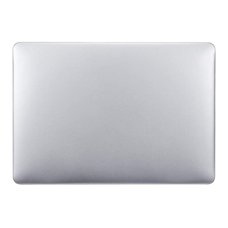 GIOIA BAZAAR Case for MacBook, Plastic Hard Shell Case Cover Compatible with MacBook Air 13 inch (2020 2019 2018 Release) M1 A2337 A2179 A1932 with Retina Display & Touch id (Metallic Silver) - Image 5