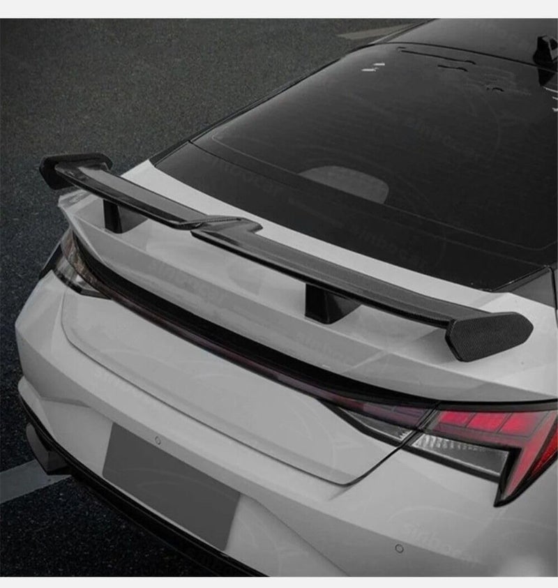 AUTO MT ABS Rear Wing Car Spoilers Rear Wing Roof Trunk Lid Auto Racing Car Spoiler for Areodynamic and Sporty Appearance Lip Protector (Sedan V-Cut, Spoiler (AS1)) - Image 5