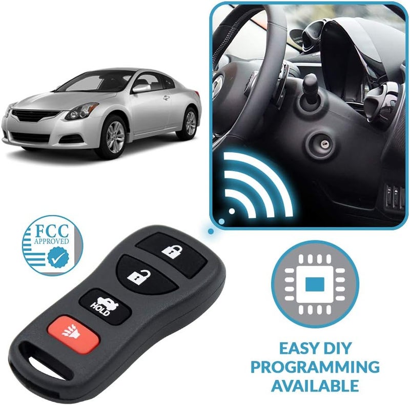 Keyless2Go Keyless Entry Car Key Fob Replacement for Nissan Infiniti - Image 5