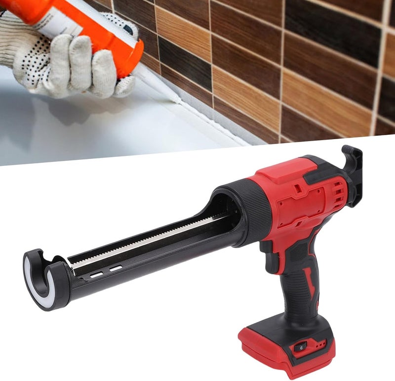 Caulking, Cordless Electric with 6 Adjustable Speeds, LED Light and Automatic Retract, Professional Caulking Tool for Filling, Sealing and Home Renovations - Image 4