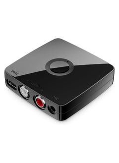 Bluetooth 5.1 Audio Receiver Adapter with 3.5mm to RCA, HiFi Bluetooth Receiver for Home Stereo, Headphones, Speakers, and Car Music Streaming.