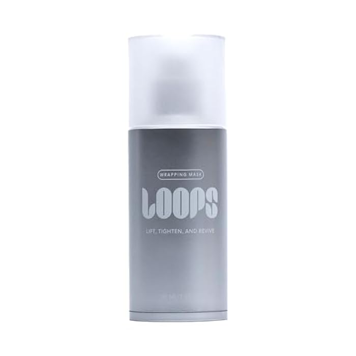 LOOPS Wrapping Mask - Lifts and Firms Skin - Collagen Face Masks -Skin Tightening Facial - Collagen Night Wrapping - Collagen's Mask's Overnight - Overnight Face Mask -Gifts for Women - Image 1