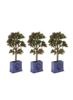 Miniature Dollhouse Plants 3Pcs Artificial Fruit Tree Model For 1:12 Scale Dollhouse Decoration Accessory - pzsku/Z50A69FC249645331C45CZ/45/_/1688193677/41322502-b0ca-4490-8448-8ccaa82422d3